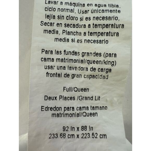 Pottery Barn White Duvet Cover 100% Cotton Full/Queen - Picture 6 of 9